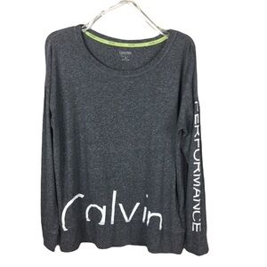 Calvin Klein Performance Long Sleeve Top perfect for the gym or running errands